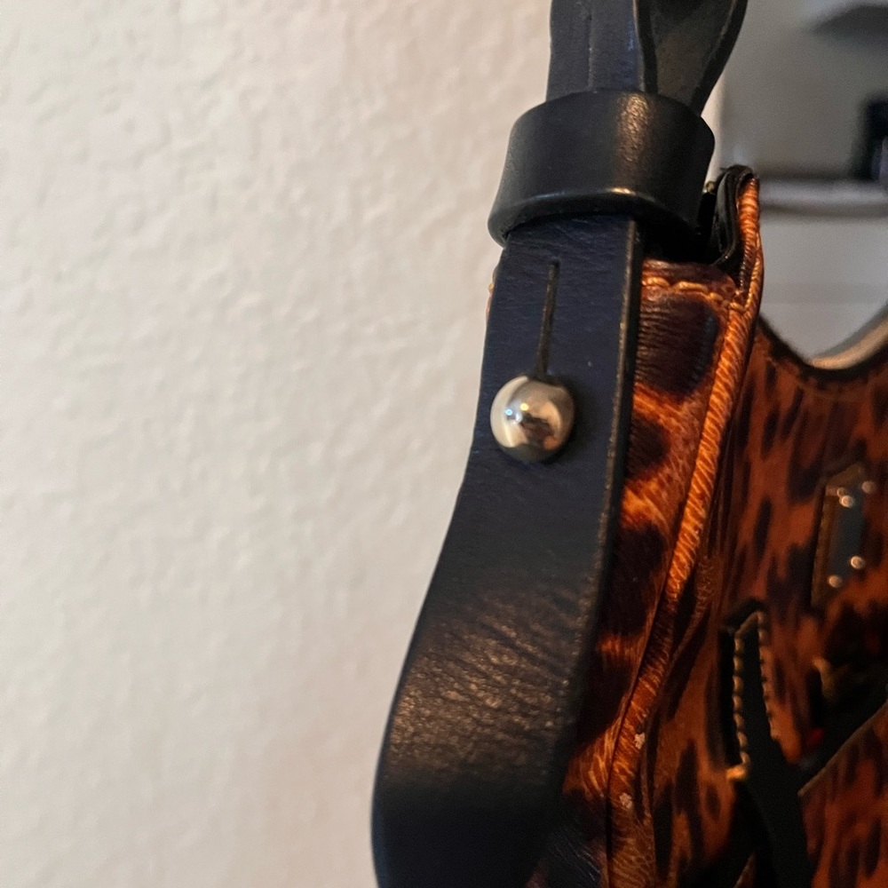 Limited edition DOONEY & BOURKE Leopard Print Shoulder hobo Bag - Picture 6 of 11